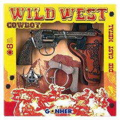 Kauboi relvakomplekt Gonher Wild West, 158/0 цена и информация | Игрушки для мальчиков | hansapost.ee