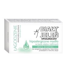 Гипоаллергенное мыло для чувствительной кожи Bialy Jelen 85 г цена и информация | Мыло | hansapost.ee