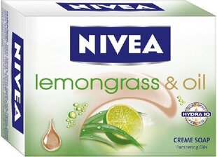 Seep Nivea Lemongrass+Oil, 100 g hind ja info | Seebid | hansapost.ee