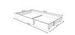 Lastevoodi ADRK Furniture Emka X1, 80x160 cm, valge hind ja info | Lastevoodid | hansapost.ee