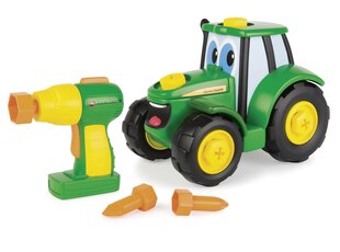 Traktor-konstruktor Johnny, John Deere, 46655 цена и информация | Игрушки для мальчиков | hansapost.ee