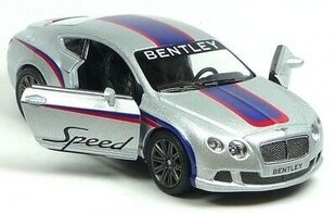 Automudel Kinsmart Bentley Continental GT Speed 2012, 12 cm hind ja info | Mänguasjad poistele | hansapost.ee