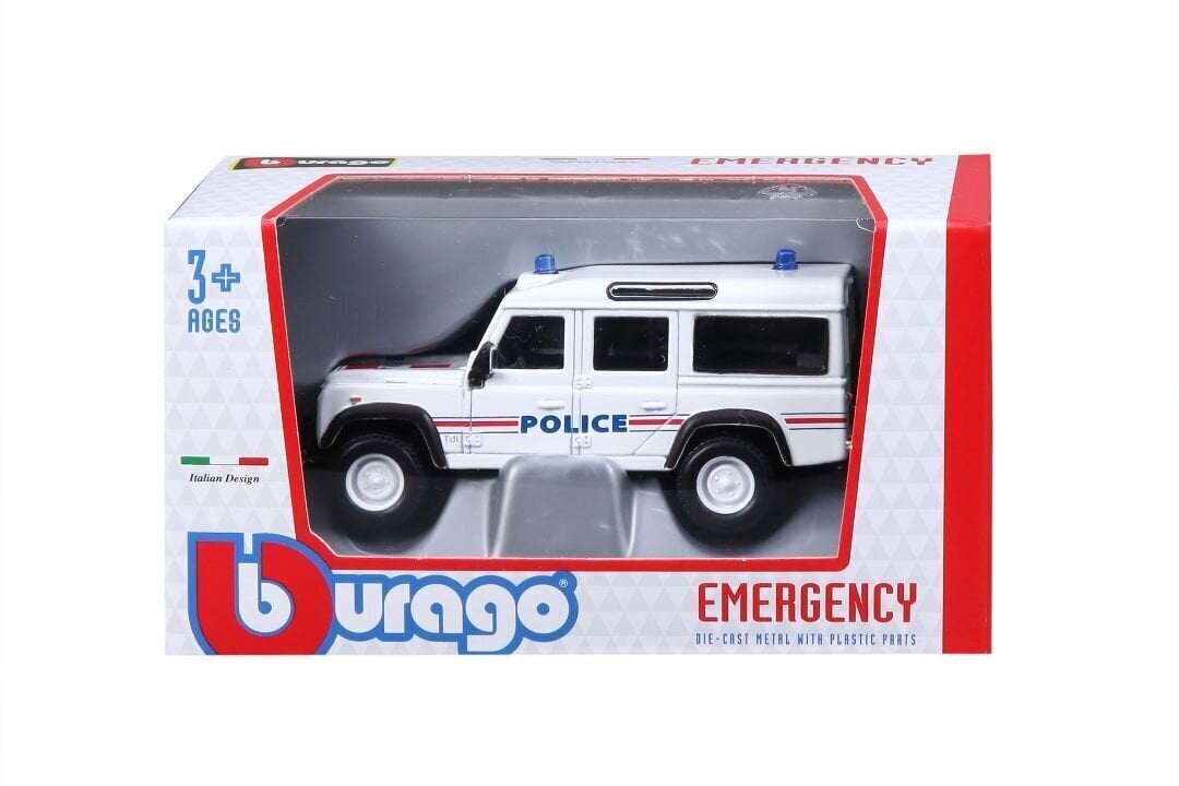 BBURAGO 1/50 auto Land Rover Defender 110, 18-32003 цена и информация | Mänguasjad poistele | hansapost.ee