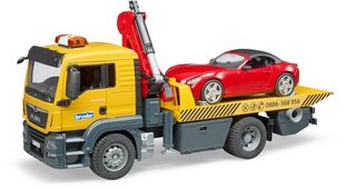 Тягач с авто моделью Bruder MAN TGS Roadster, 03750 цена и информация | Игрушки для мальчиков | hansapost.ee