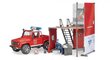 Tuletõrjuja tuletõrjejaamaga Land Rover Defender, 62701 цена и информация | Mänguasjad poistele | hansapost.ee