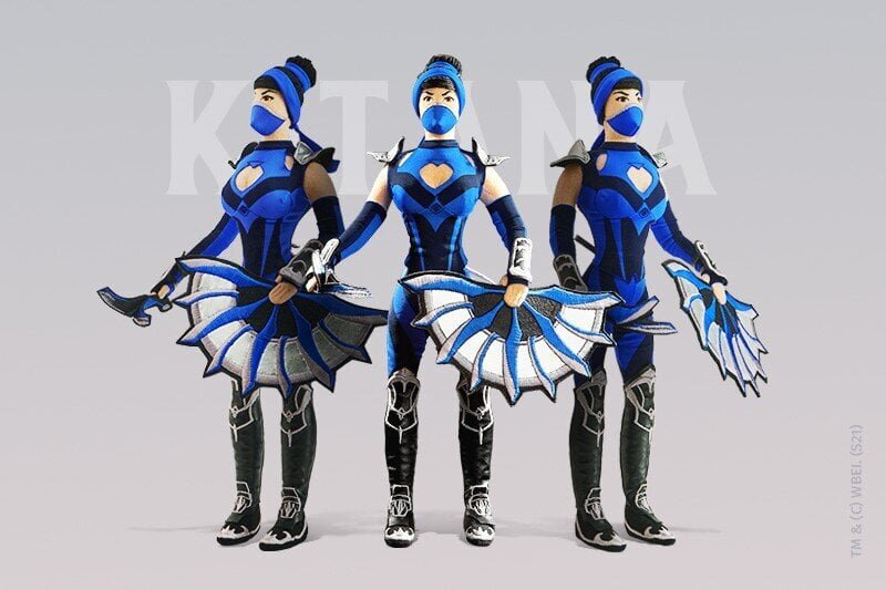 Mortal Kombat 11 Kitana 34 cm Collectible plush hind ja info | Fännitooted mänguritele | hansapost.ee