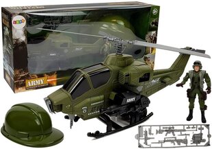 Набор Военный вертолет со шлемом цена и информация | Игрушки для мальчиков | hansapost.ee