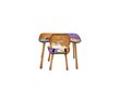 Lastelaud tooliga Kalune Design PSTK02-CHR, erinevad värvid hind ja info | Lauad ja toolid lastele | hansapost.ee