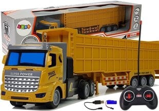 Veoauto kaugjuhtimispuldiga 1:48, kollane, 6+ aastat hind ja info | Mänguasjad poistele | hansapost.ee