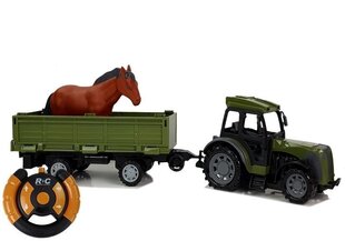 Kaugjuhitav traktor haagisega hind ja info | Lean Toys Lastekaubad ja beebikaubad | hansapost.ee