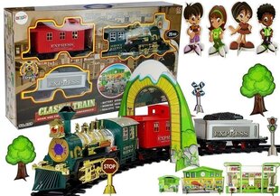 Поезд с аксессуарами «Classic», 25 частей, 480 см цена и информация | Игрушки для мальчиков | hansapost.ee