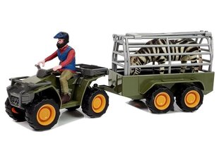 ATV koos haagise ja kujukestega price and information | Toys for boys | hansapost.ee