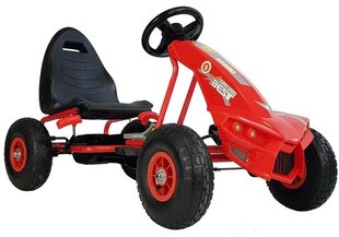 Pedaalidega kart Gokart A-18 punane hind ja info | Mänguasjad poistele | hansapost.ee