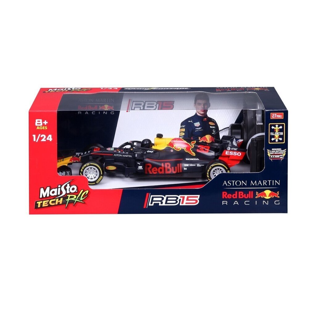 Raadio teel juhitav mudelauto Maisto Tech RC 1:24 F1 Red Bull RB15, 582351 price and information | Mänguasjad poistele | hansapost.ee