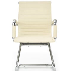 Офисный стул Halmar Prestige Skid, кремовый цена и информация | Офисные кресла | hansapost.ee