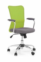Детский стул Halmar Andy, зеленый цена и информация | Офисные кресла | hansapost.ee
