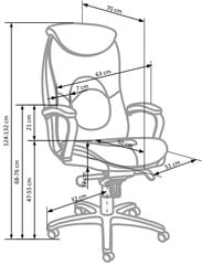 Kontoritool Quad, must hind ja info | Kontoritoolid | hansapost.ee