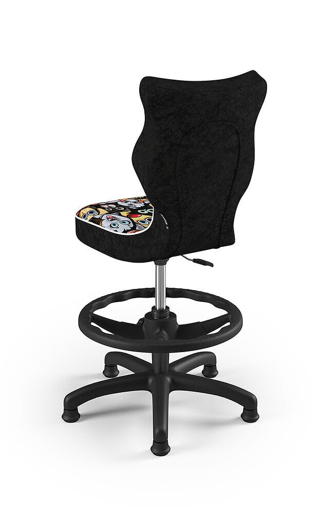 Laste tool Petit AB3, must/värviline hind ja info | Kontoritoolid | hansapost.ee