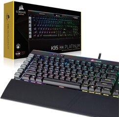 Corsair Gaming K95 RGB Platinum, черная цена и информация | Клавиатуры | hansapost.ee