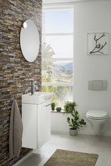 Нижний шкафчик для ванной комнаты Fackelmann Lino Mini 45, белый цена и информация | Fackelmann Мебель и домашний интерьер | hansapost.ee