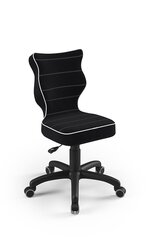 Эргономичное детское кресло Entelo Petit Black JS01, черное цена и информация | Entelo Мебель и домашний интерьер | hansapost.ee