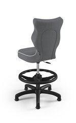Эргономичное детское кресло Entelo Petit Black JS33 с опорой для ног, темно-серое цена и информация | Офисные кресла | hansapost.ee