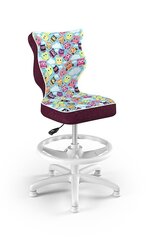 Эргономичное детское кресло Entelo Petit White ST32, фиолетовое цена и информация | Офисные кресла | hansapost.ee