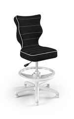 Эргономичное детское кресло Entelo Petit White VS01 с опорой для ног, черное цена и информация | Entelo Мебель и домашний интерьер | hansapost.ee