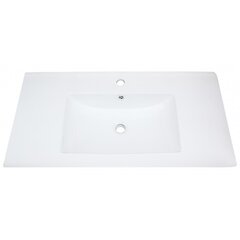 Комплект мебели для ванной с раковиной 8139, белый цена и информация | Комплекты в ванную | hansapost.ee