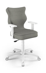 Офисное кресло Entelo Duo TW03 6, серое/белое цена и информация | Офисные кресла | hansapost.ee