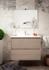 Комплект мебели для ванной комнаты Teka Inca Combo 2S, 80 см, цвет дуба цена и информация | Комплекты в ванную | hansapost.ee