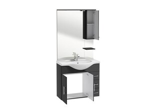 Комплект мебели для ванной комнаты Defra Rom II, белый/серый цена и информация | Комплекты в ванную | hansapost.ee