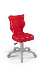 Офисное кресло Entelo Petit VS09 4, красное/серое цена и информация | Офисные кресла | hansapost.ee