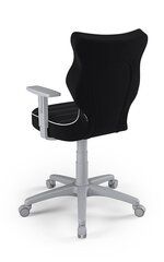 Детское офисное кресло Entelo Duo JS01 5, черное/серое цена и информация | Офисные кресла | hansapost.ee