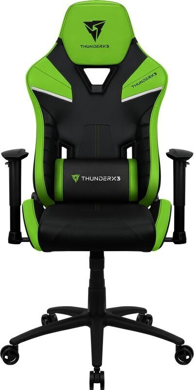 Mänguritool ThunderX3 TC5, must/roheline hind ja info | Kontoritoolid | hansapost.ee