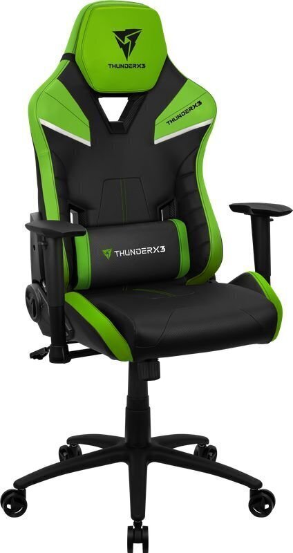 Mänguritool ThunderX3 TC5, must/roheline цена и информация | Kontoritoolid | hansapost.ee