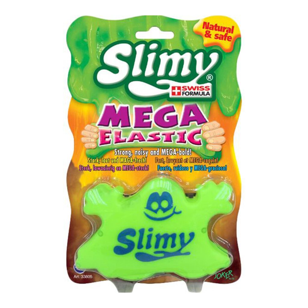 Slimy SLIMY MEGA ELASTIC MASS 150GR hind ja info | Kunstitarbed, voolimise tarvikud | hansapost.ee