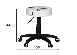 Офисное кресло, белое цена и информация | Офисные кресла | hansapost.ee