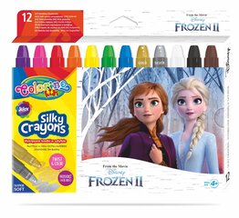 Keeratavad rasvakriidid Colorino Disney Frozen II 3 in 1, 12 värvi hind ja info | Kunstitarbed, voolimise tarvikud | hansapost.ee