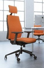 Офисное кресло Wood Garden 1880 с подголовником, оранжевое цена и информация | Офисные кресла | hansapost.ee