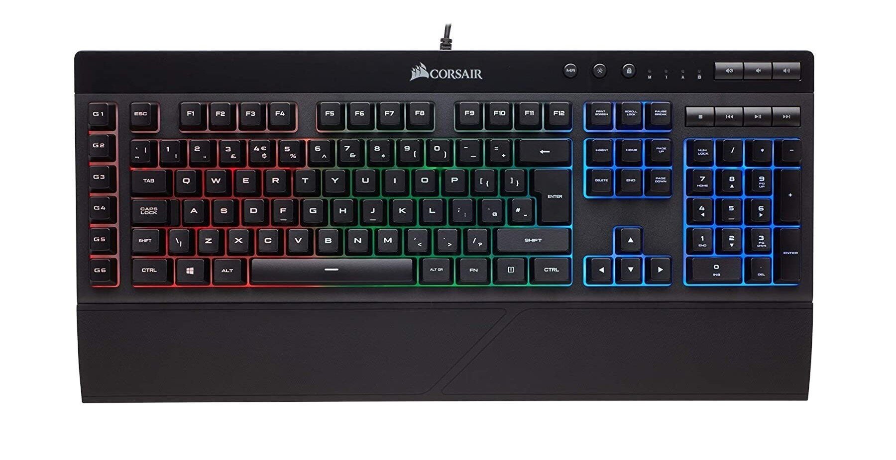 Corsair Gaming K55 RGB PRO цена и информация | Klaviatuurid | hansapost.ee