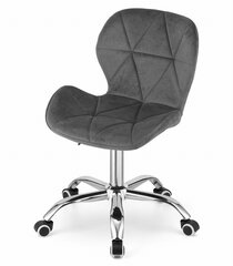 Рабочий стул для офиса Avola серый бархат, велюр цена и информация | NORE Офисная мебель | hansapost.ee