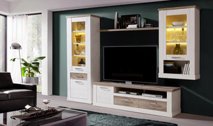Полка Duro DURB01, белый/дуб цена и информация | Forte Мебель для гостиной | hansapost.ee