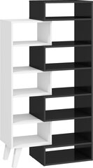 Полка Nordis R, черный/белый цвет цена и информация | Полки | hansapost.ee