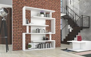 Полка ADRK Furniture Felipe, 185x151 см, белая цена и информация | полка | hansapost.ee