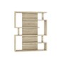 Riiul ADRK Furniture Felipe, 189x151 cm, tamm цена и информация | Riiulid | hansapost.ee