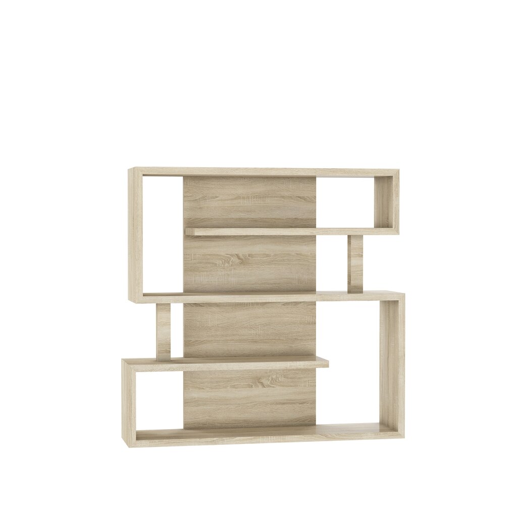 Riiul ADRK Furniture Felipe 152x151 cm, tamm цена и информация | Riiulid | hansapost.ee