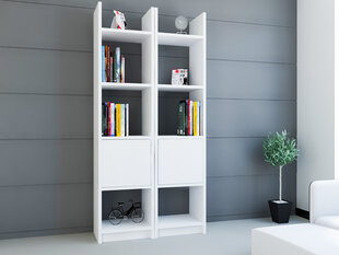 Eraldiseisev riiul Kalune Design Esbi 102, valge hind ja info | Riiulid | hansapost.ee
