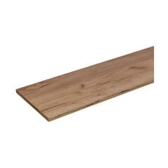 Seinariiul Floorpol 60x20 cm, pruun price and information | Shelves | hansapost.ee