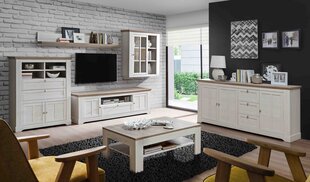 Полка подвесная Forte Aletta TIQB01, белая цена и информация | Forte Мебель для гостиной | hansapost.ee